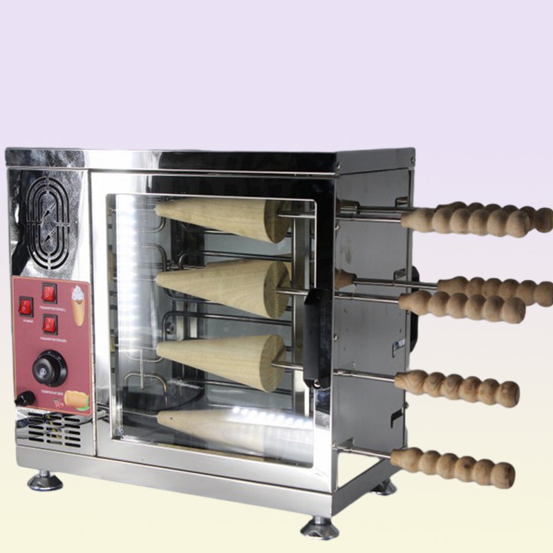 Hungarian chimney cake pastry oven grill machine kurtos kalacs kurtoskalacs roll maker6409131