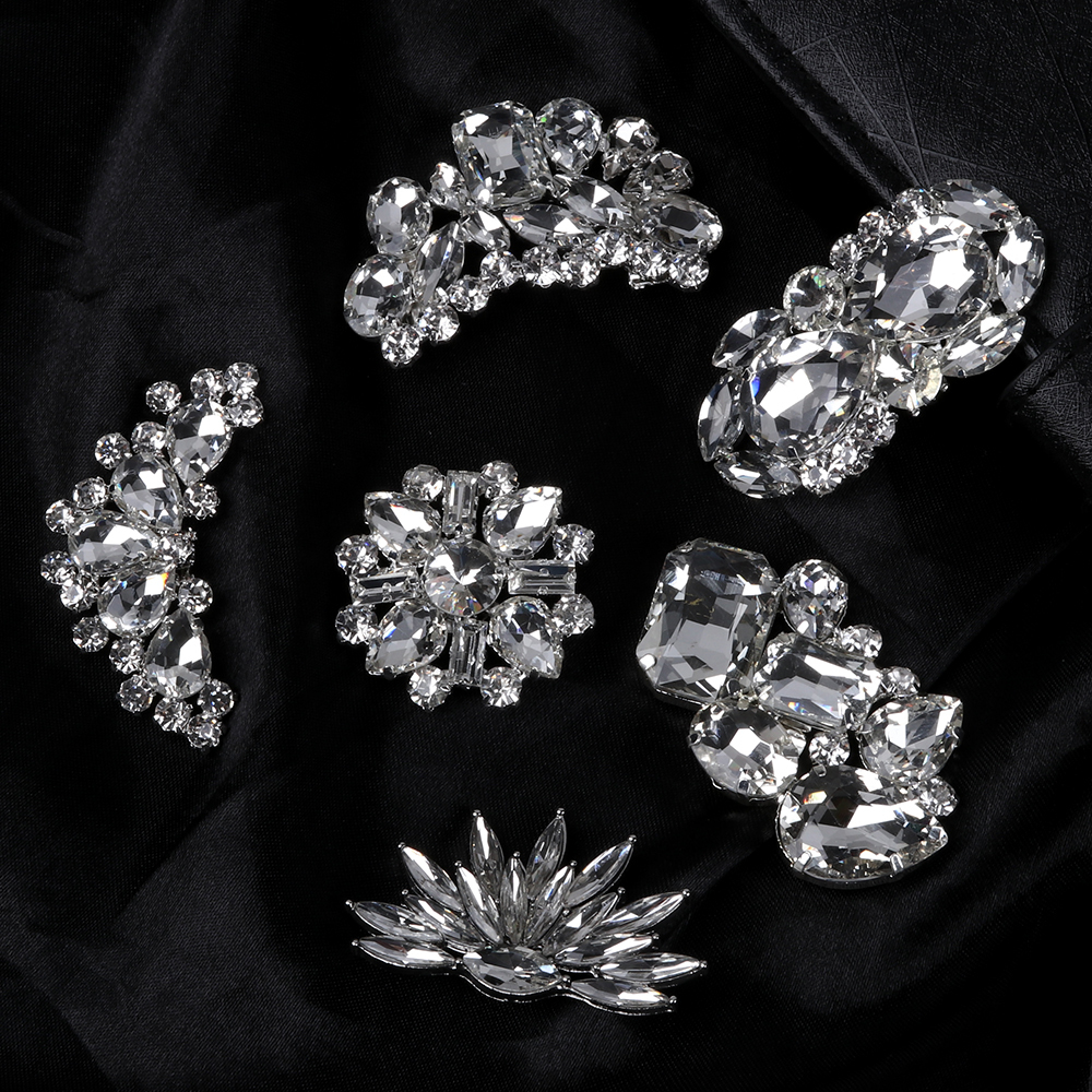 Shoe Parts Accessories 2Pcs Shoe Clip Pearl Charm Buckle Shiny Decorative Clips Brooch Wedding Bride Shoe Decorations Shoe Accessories 230831