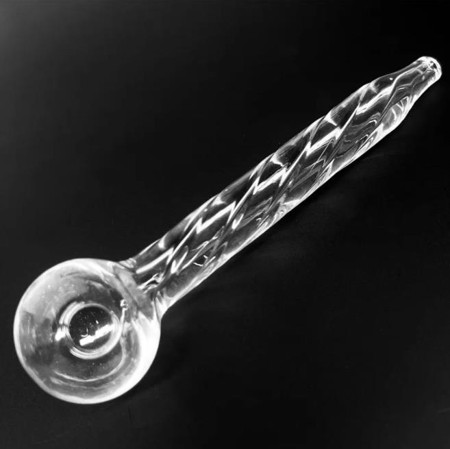 Manufacture Super thick Very durable pipes 13cm 30g glass oil burner pipe big tube nail tips bong