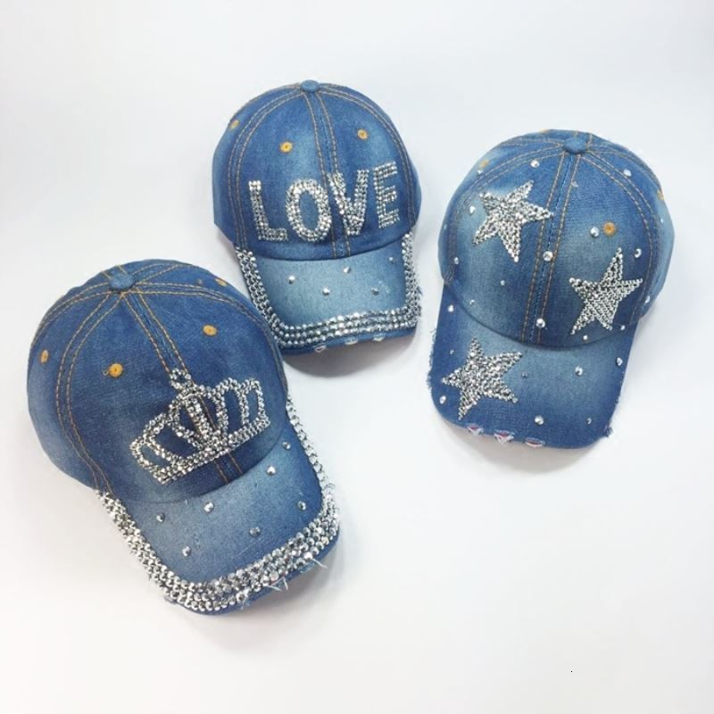 Ball Caps Jeans Hats Baseball style Pure Men Women Sun Hat Denim and Cotton Cap hip hop 230831