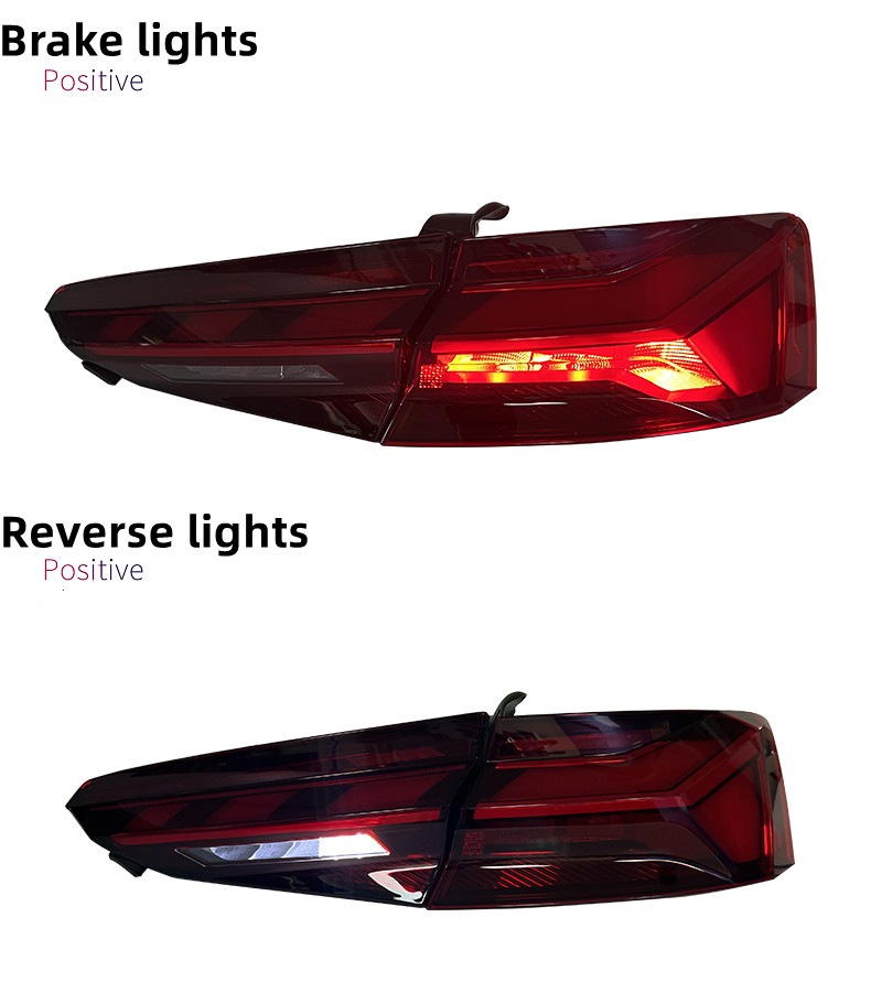 Car Taillight for Audi A5 Tail Lamp 20 17-20 20 S5 LED Light Animation Turn Signal Lights Reverse Brake Lamp