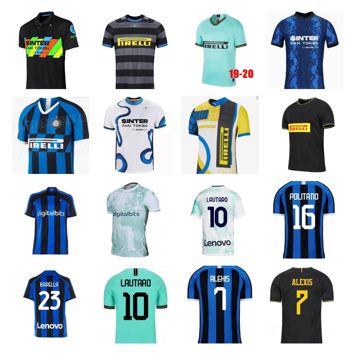 LUKAKU soccer jersey BARELLA INTERS DZEKO MILANS LAUTARO VIDAL J. CORREA 19 20 21 22 23 24 football shirt CALHANOGLU GAGLIARDINI Men kids Yellow 3rd BROZOVIC DE VRIJ top