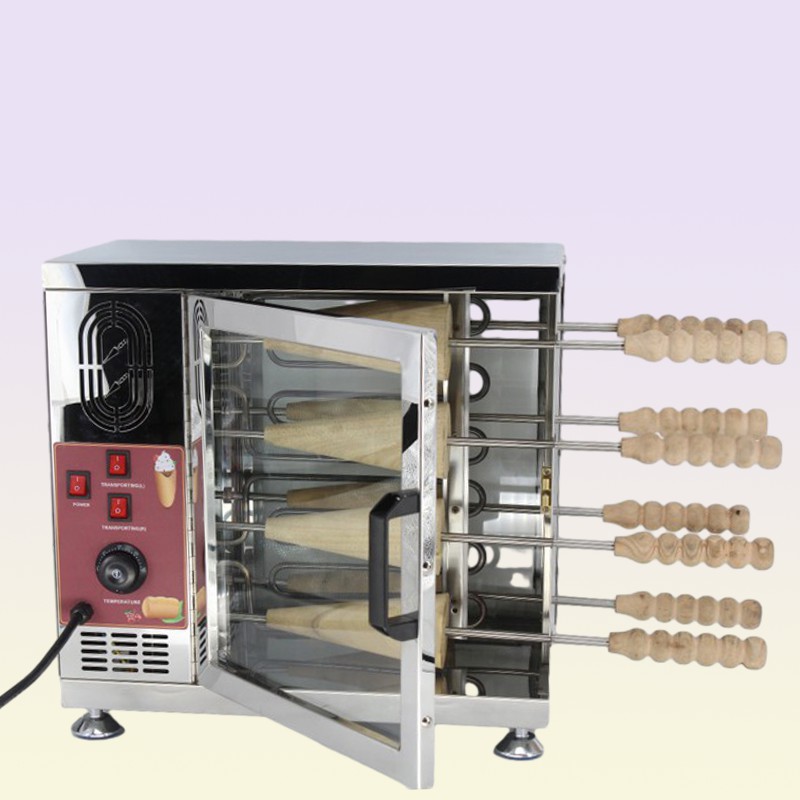 Hungarian chimney cake pastry oven grill machine kurtos kalacs kurtoskalacs roll maker