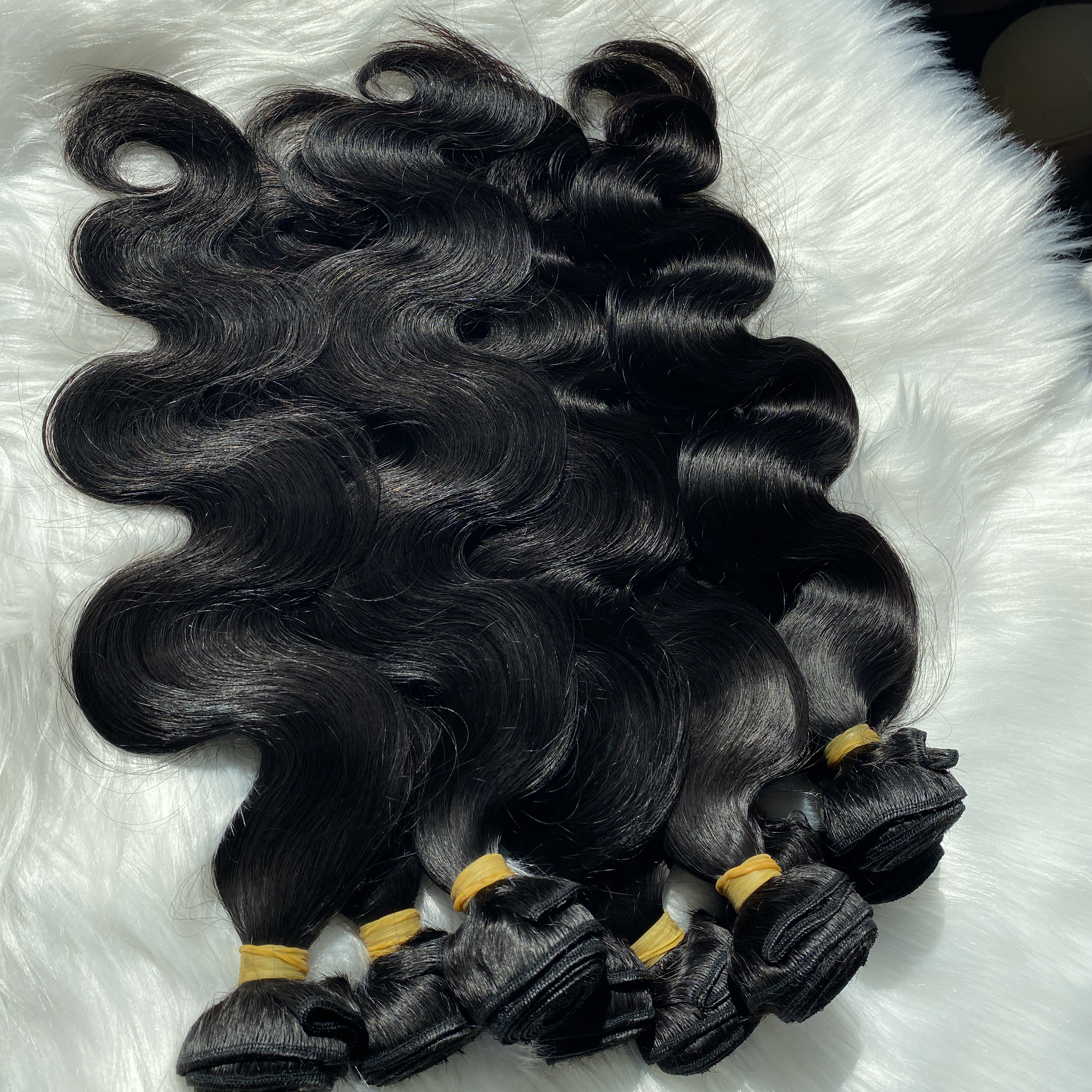 Glamorous Superior Quality Virgin Brazilian Weaves 5Pcs/Lot 8"-34" Full Cuticle Dyable Peruvian Indian Malaysian Remy Human Hair Bundle