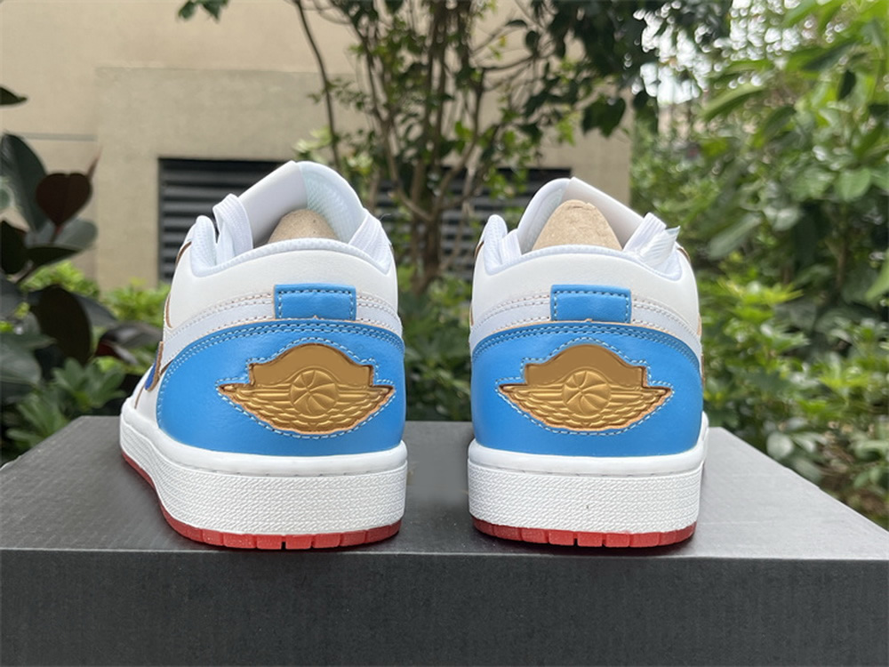 Basketball Shoes Low 1 1s Mens Og Gradient Game Royal White University Blue Fn8895-141 Women Sneakers