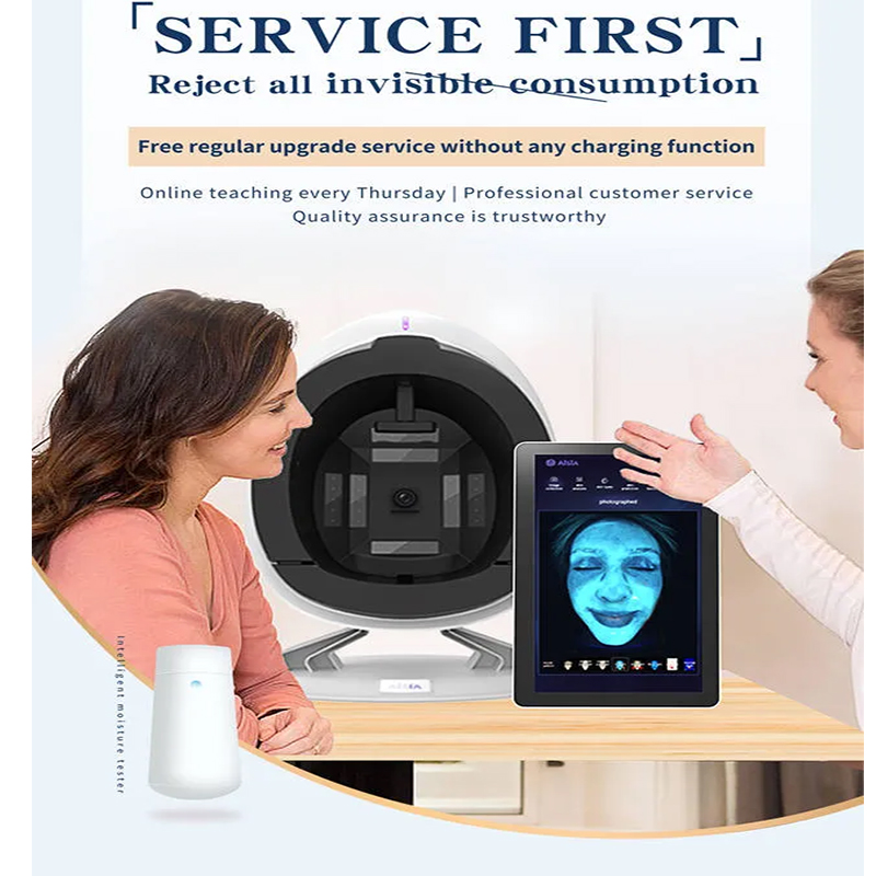 Hot Selling Dermatoscope Skin Analyzer Machine Facial Skin Analysis Machine Skin Analyzer For Beauty Salon SPA Clinic Home Use