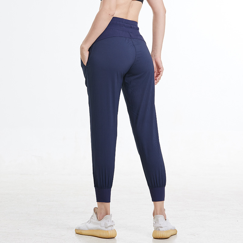 Gym Sport Relaxed Lady Loose Yoga Pants Women Workout Joggers with Pocket Fitness Track Leggings Sports Wear for Women Gym