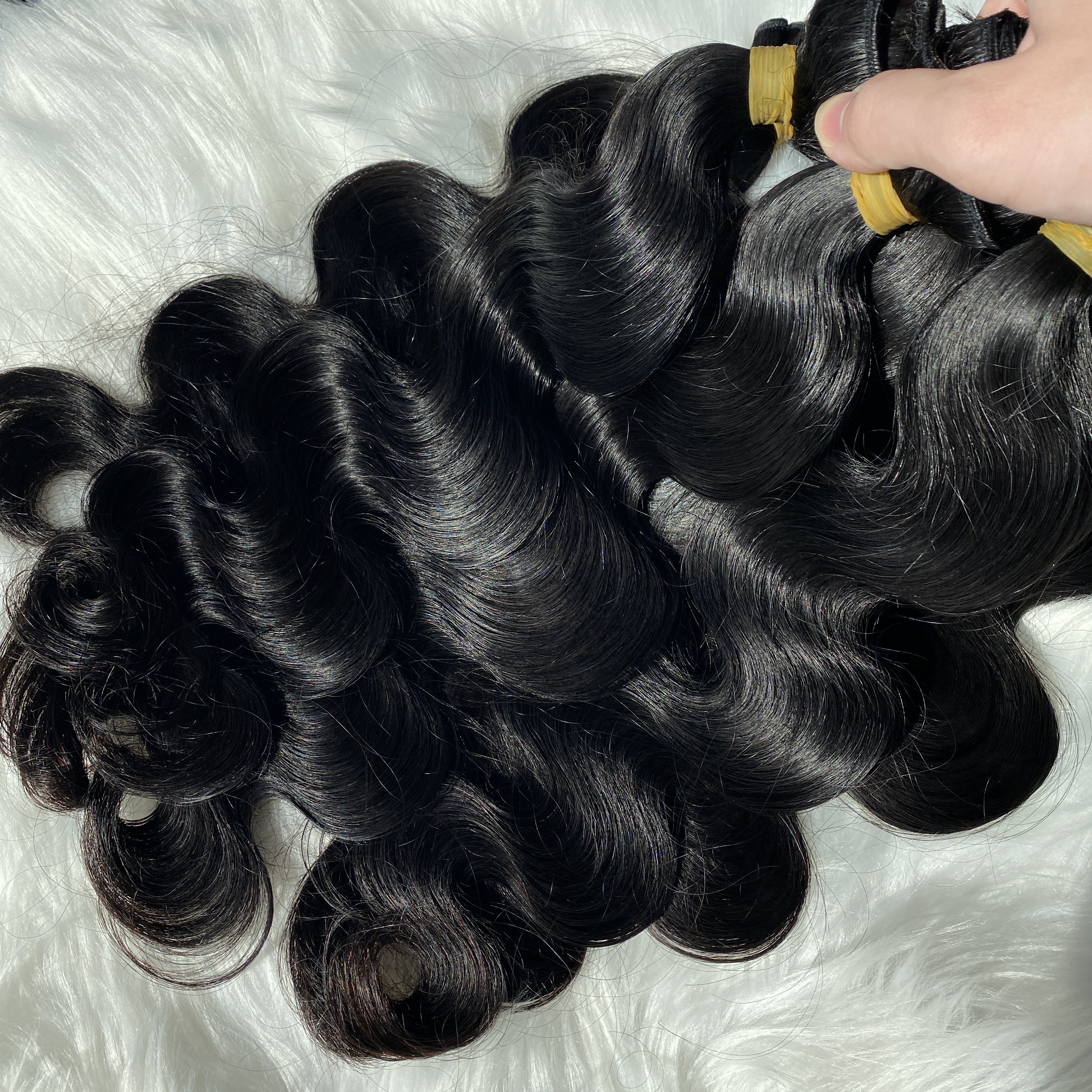Glamorous Superior Quality Virgin Brazilian Weaves 5Pcs/Lot 8"-34" Full Cuticle Dyable Peruvian Indian Malaysian Remy Human Hair Bundle