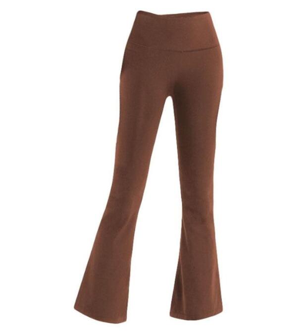 5A Breathable Stretchy Flared Crop Four Compression sets Dancing short pants Pilates L Gray Pink Leggings Pants