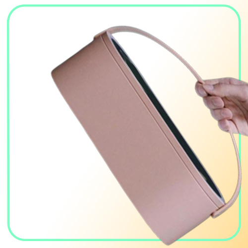 Travel Makeup Case Cosmetics Organizer With LED Light Mirror Portable Cosmetic Box For Women Gifts Bags Cases