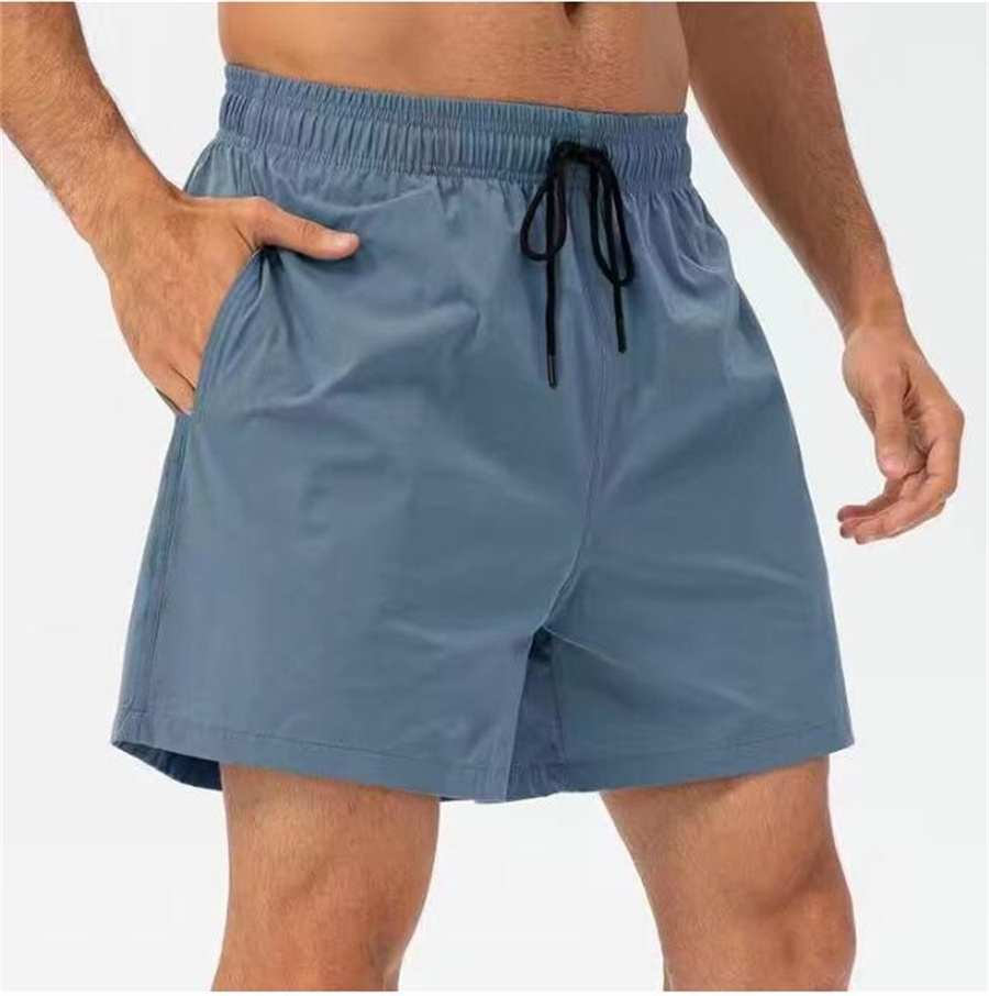2024designer Men Yoga Sports Short Quick Dry Shorts With Back Pocket Mobile Phone Casual Running Gym Jogger Pant