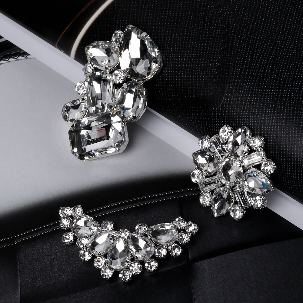 Shoe Parts Accessories 2Pcs Shoe Clip Pearl Charm Buckle Shiny Decorative Clips Brooch Wedding Bride Shoe Decorations Shoe Accessories 230831