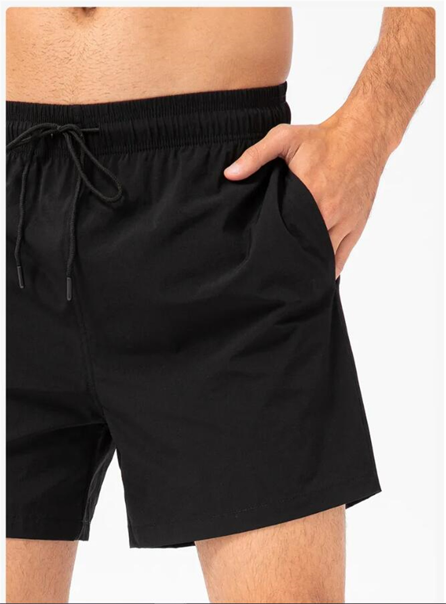 2024designer Men Yoga Sports Short Quick Dry Shorts With Back Pocket Mobile Phone Casual Running Gym Jogger Pant
