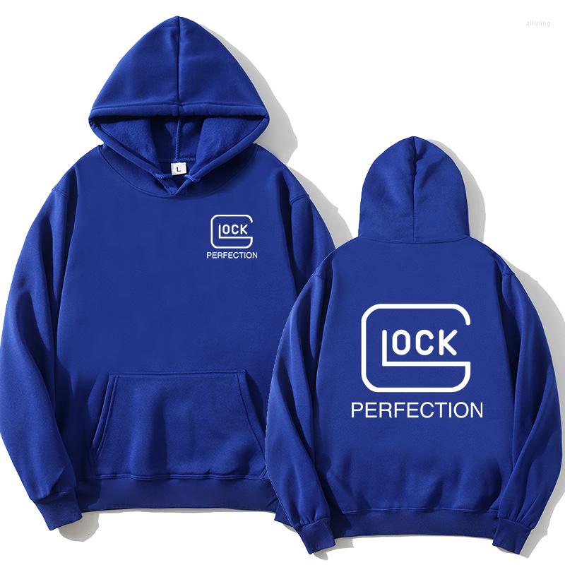 Men's Hoodies Perfection Shooting Hooded Long Sleeve Hip Hop Hoodie Drawstring Casual Sweatshirt Clothing Moleton Masculino