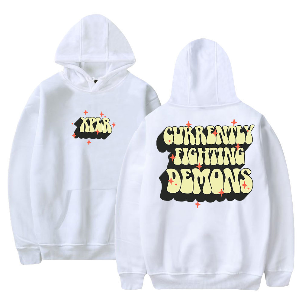 Men's Hoodies Sweatshirts XPLR Fighting Demons Sam Colby Merch Winter MenWomen Hooded Sweet Streetwear Long Sleeve Sweatshirt 230831