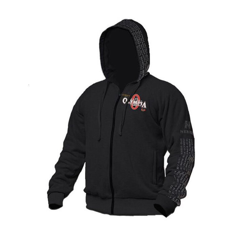 Men's Hoodies Sweatshirts 2023 Olympia Gyms Hoodie Fitness Bodybuilding Sweatshirt Jacket High Quality Cotton Clothing 230831