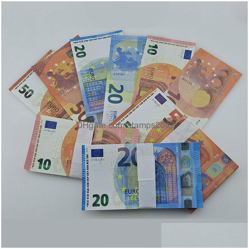 Fake Banknotes Prop Money for Parties Gifts, Play Collection (Dhvl), Euro Copy dh910320090