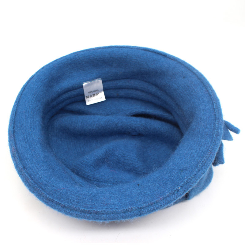 Wide Brim Hats Bucket YOUBOME Women Fedoras 100 Wool Dome Autumn Winter For Floral Casual Warm Lady Floppy Solid Soft Girl Female 230831