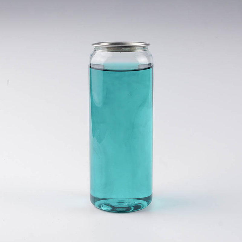 Water Bottles Plastic Beverage Bottle Pop Can 500Ml Ringpl Round Disposable Food Grade Pet Juice Cups