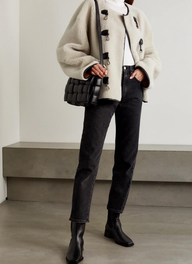 To-eme Shearling Jacket Brand New Never Worn