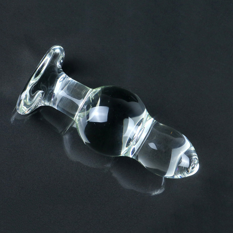 Vibrators 4570mm Super Big Gourd Glass Anal Plug Prostate Massage Ball Huge Butt Dilatador Sex Toys For Couples 230901
