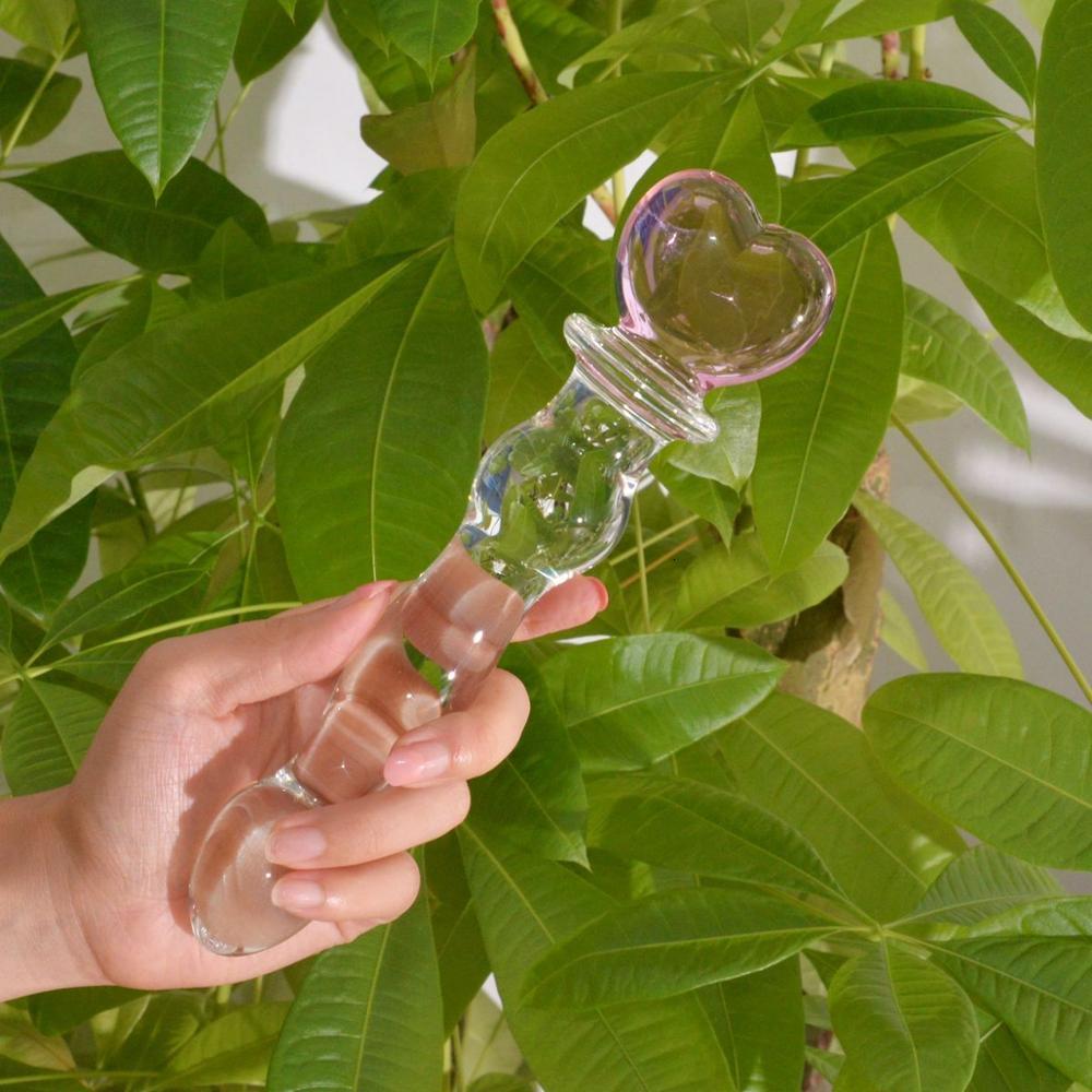 Briefs Panties 827 Inch Glass Dildo for Women Crystal Penis Female Masturbator Sex Toys Adults Men Anal Pleasure Falos Faloimitator Shop 230901