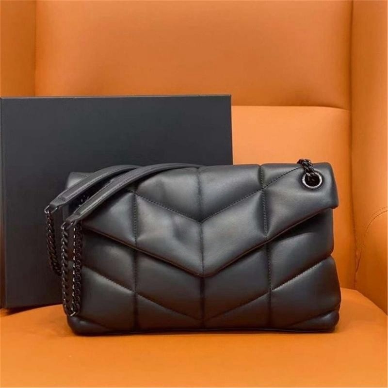 Loulou Designer Bag handbag quilted "Y" Leather shoulder bags designer women bag Lambskin Crossbody Purse black Chain bag top quality Luxurys handbags