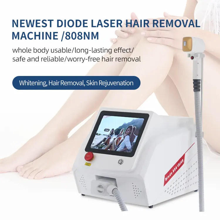 ODM OEM Permanent Hair Follicle Remove Depilation Whole Body Treatment Equipment 808 Diode Laser Hair Root Damage Machine