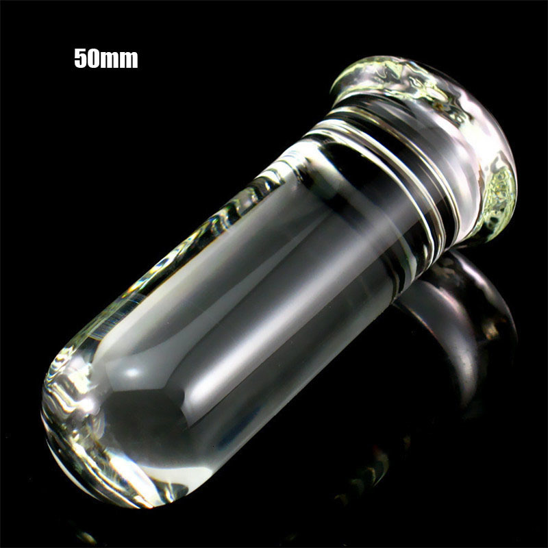 Vibrators Glass Dildo Huge Butt Plugs Crystal Dildos Large Anal Plug Pillar Vaginal Sex Toys For Woman Anus Dilation Vagina Expansion 230901
