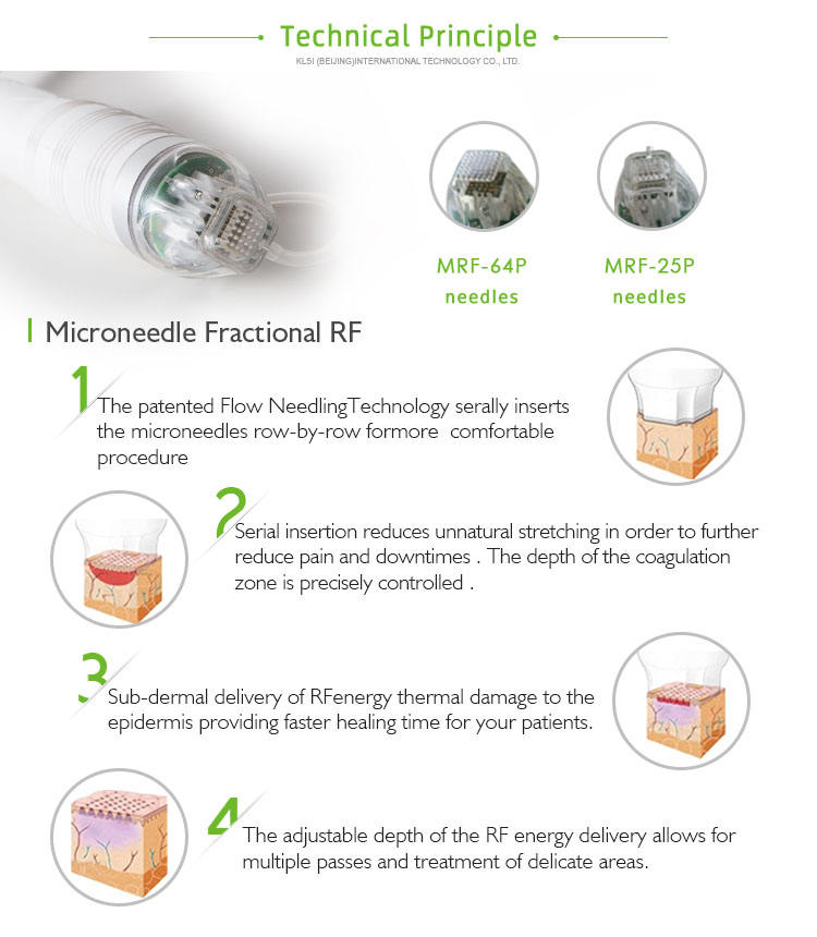 2023 New Arrival virtue rf microneedling machine / rf microneedling machine vacuum