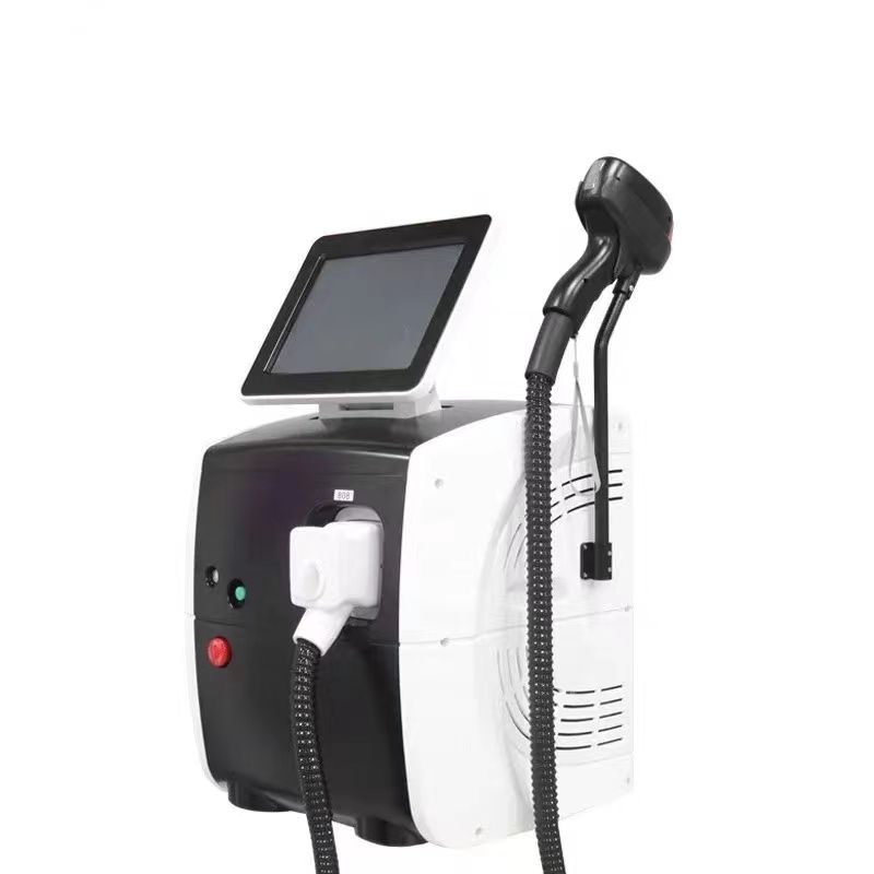 808nm Diode Laser Hair Removal Machine New Skin Care Beauty Device Professional Laser Ice 2 in 1 Compress Depilation Instrument