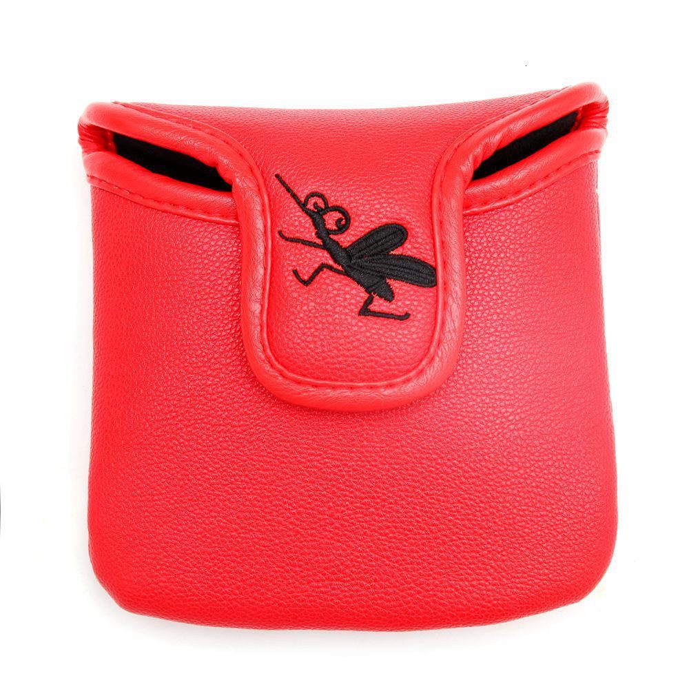 Other Golf Products 1pc PU Leather with Spider Embroidery Magnet Golf Club Square Mallet Putter Head Cover Headcover for Spider X Copper 230901