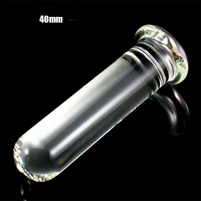 Vibrators Glass Dildo Huge Butt Plugs Crystal Dildos Large Anal Plug Pillar Vaginal Sex Toys For Woman Anus Dilation Vagina Expansion 230901