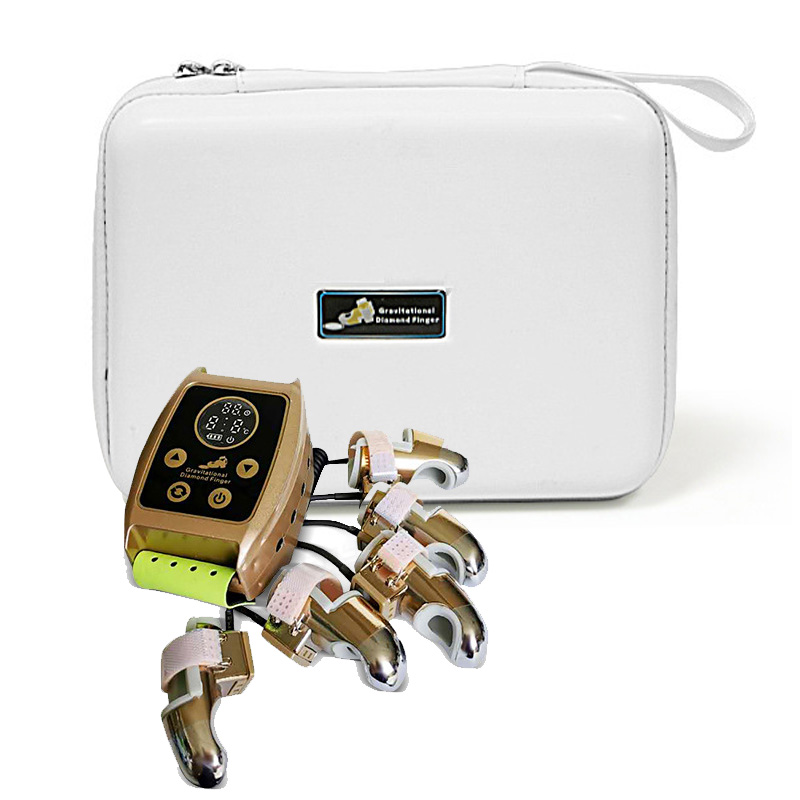 Body Face Lifting Golden Finger RF EMS Gravitational Diamond Finger Radio Frequency Infrared BIO Microcurrent Health Care Body Relax Neck Massager