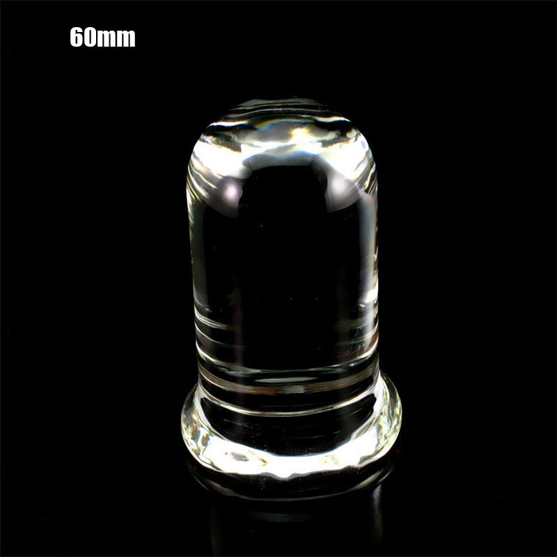 Vibrators Glass Dildo Huge Butt Plugs Crystal Dildos Large Anal Plug Pillar Vaginal Sex Toys For Woman Anus Dilation Vagina Expansion 230901