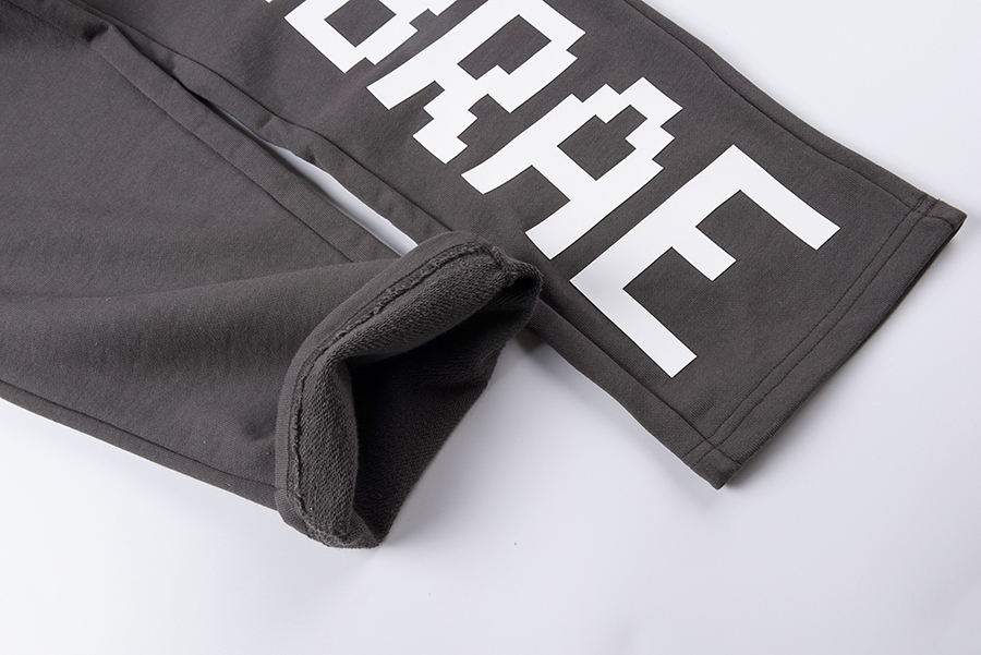 Womens Sweat Pants Set Purple Vertebrae Print Joggers Heavy Fabric Unisex Drawstring Trousers US Size L251015