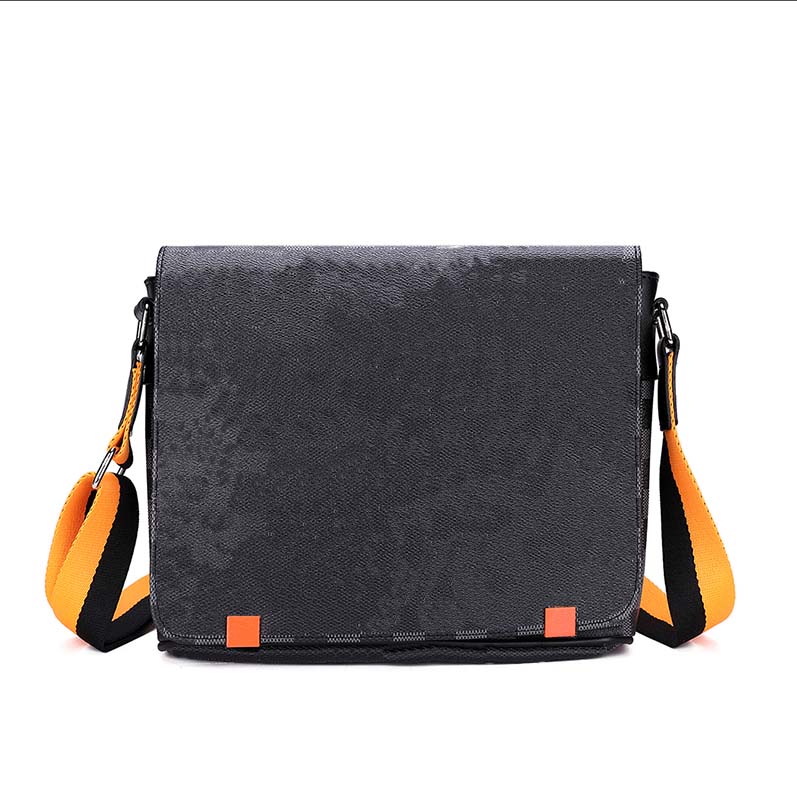 Top quality PU leather men tote crossbody Bags Men's shoulder size messenger bag