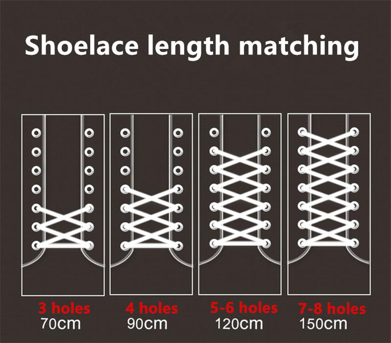 Shoelaces For Martins- Boots- Two-color Striped Polyester Round British Tooling Laces Support Customized length ZZ