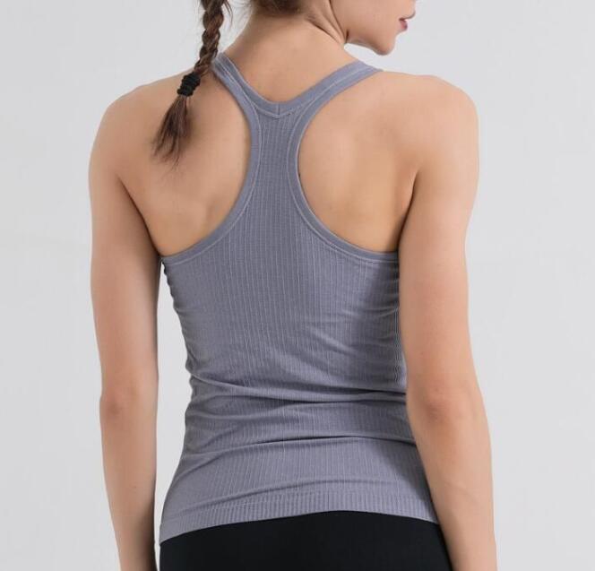 2024 sleeveless ebb to street tank tops yoga women vest with padded bra workout fiess athletic sport tshirt