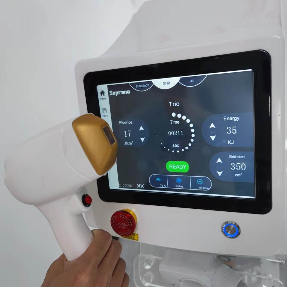 Factory Price 808 Depilation Pain-free Hair Removal Whole Body Suitable Instrument Skin Improvement Whitening Firming Machine