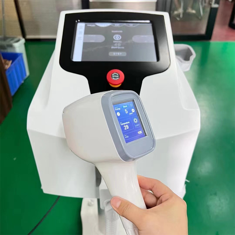 Hot Sales OED Pain-free Depilation Absolute Hair Removal Device 808 Diode Laser 8 Language Optional LED Display Screen Beauty Equipment