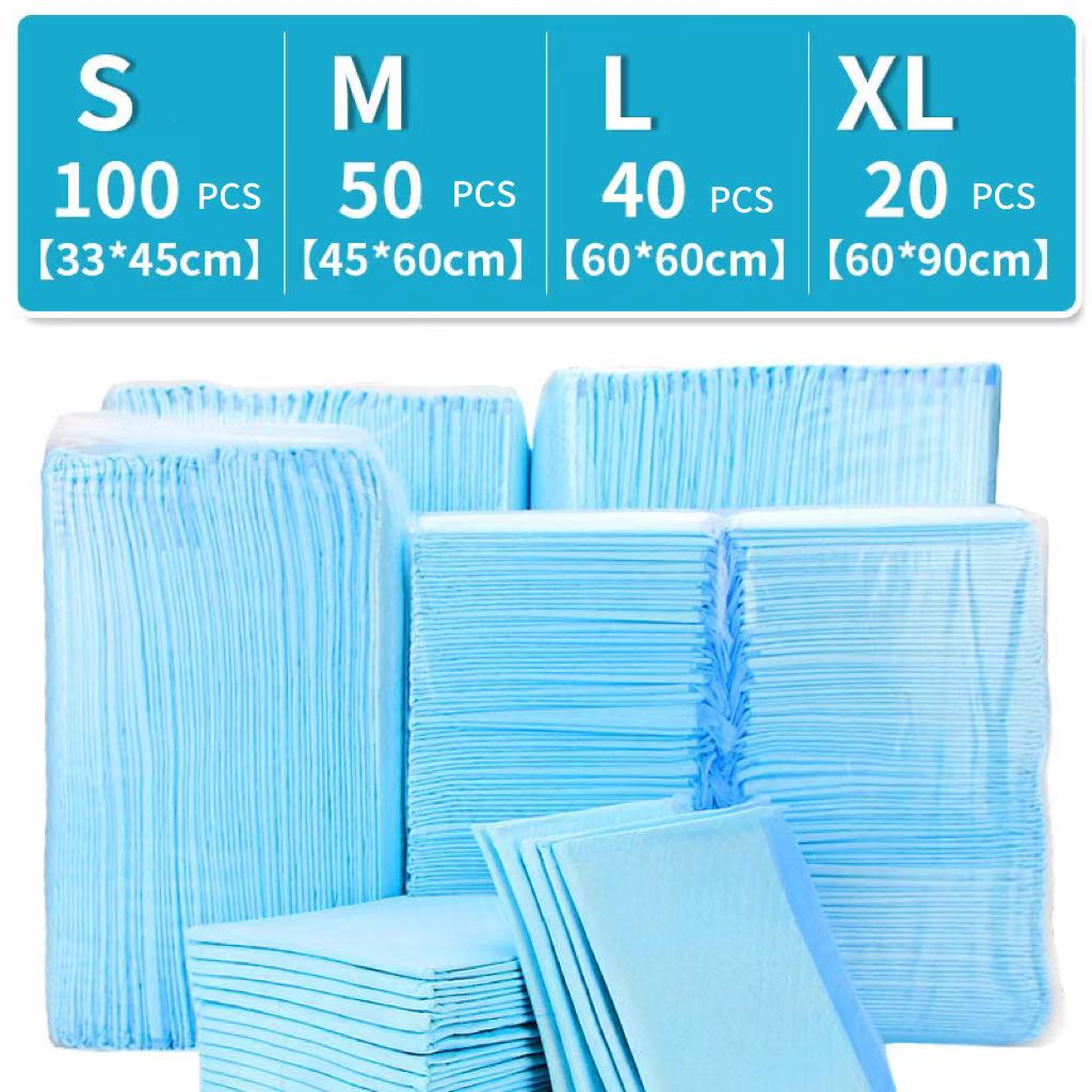 yuexuan disposable pet pee pads heavy duty absorbent nappies with leakproof design quick dry surface for dogs and cats