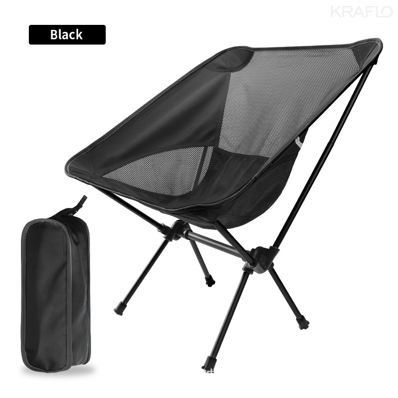 Camping Chairs Detachable Portable Folding Chair Outdoor furniture Beach Ultralight Travel Moon chair Picnic Seat Tools
