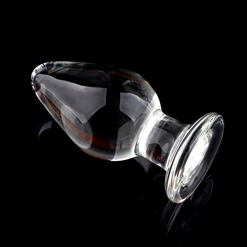 Anal Toys Large Crystal Butt Plug Vagina Ball Big Glass Dildo Bead Adult Sex for Women Men Gay Masturbator 230901