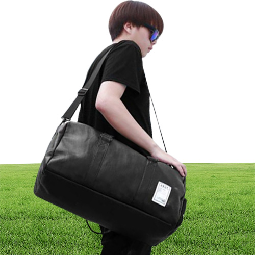 Travel Bag Carry on Luggage Duffel Bags Large PU Leather Tote Belt Weekend Crossbody Bag Overnight Solid sac de voyage XA88WC 2103