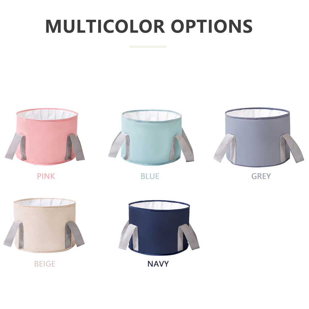 Foot Treatment Foldable Basin Portable Multipurpose Foot Spa Bucket foot bag Insulation Foot Bag Washbasin Kitchen Organizer For Home Travel 230901