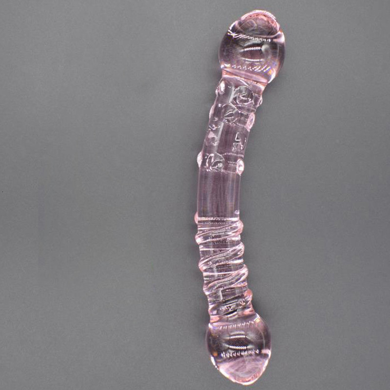 Anal Toys Glass Dildo Masturbation Sex Toy for Man Prostate Massage Artificial Penis Plug Female Vagina Stimulation 230901