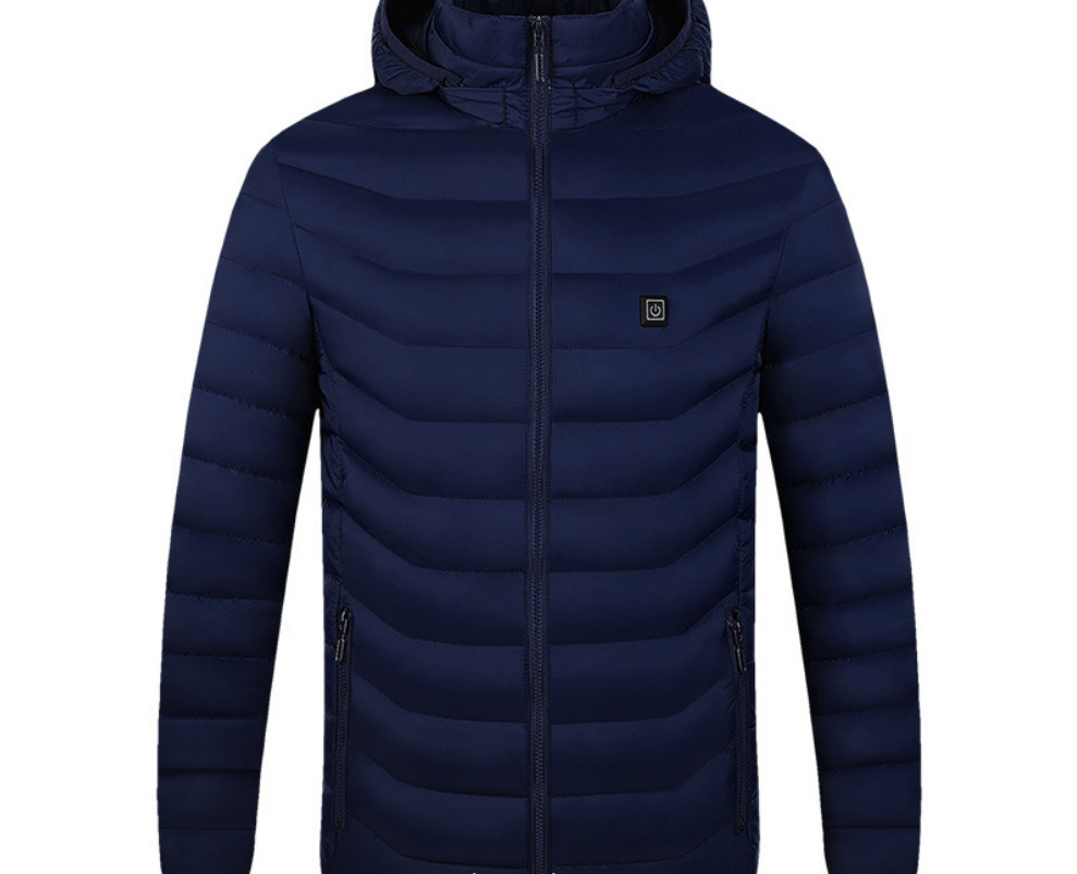 Men's Jackets intelligent electric heating 9zone down cotton clothing 230901