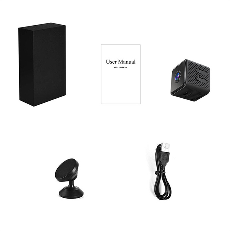 New X2 Mini Camera 1080P WiFi IP Camera Infrared Night Vision Motion Detection Indoor Home Security Small Wireless Surveillance Camcorder Cam