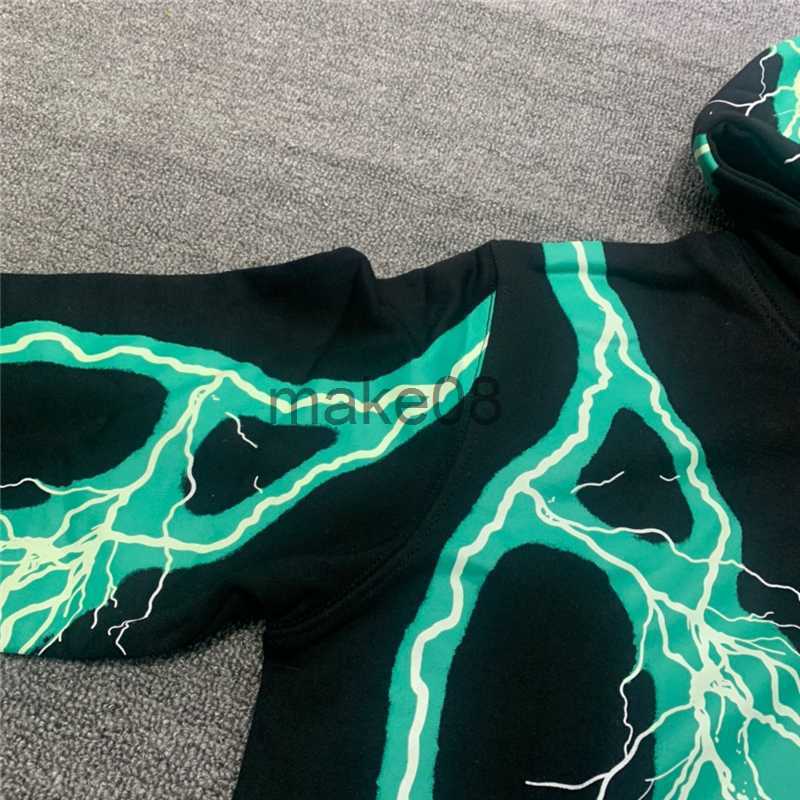 Oversized Hoddies Mens Hoodies Sweatshirts High Quality Reflective Missing Lighing Women Pullover Oversi Sweatshzeirts Fashion Hoodie Drop Shoulder Ho